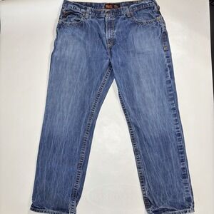 Ariat FR M3 Loose Jeans Mens 42x34 Flame Resistant Work Western Denim Blue